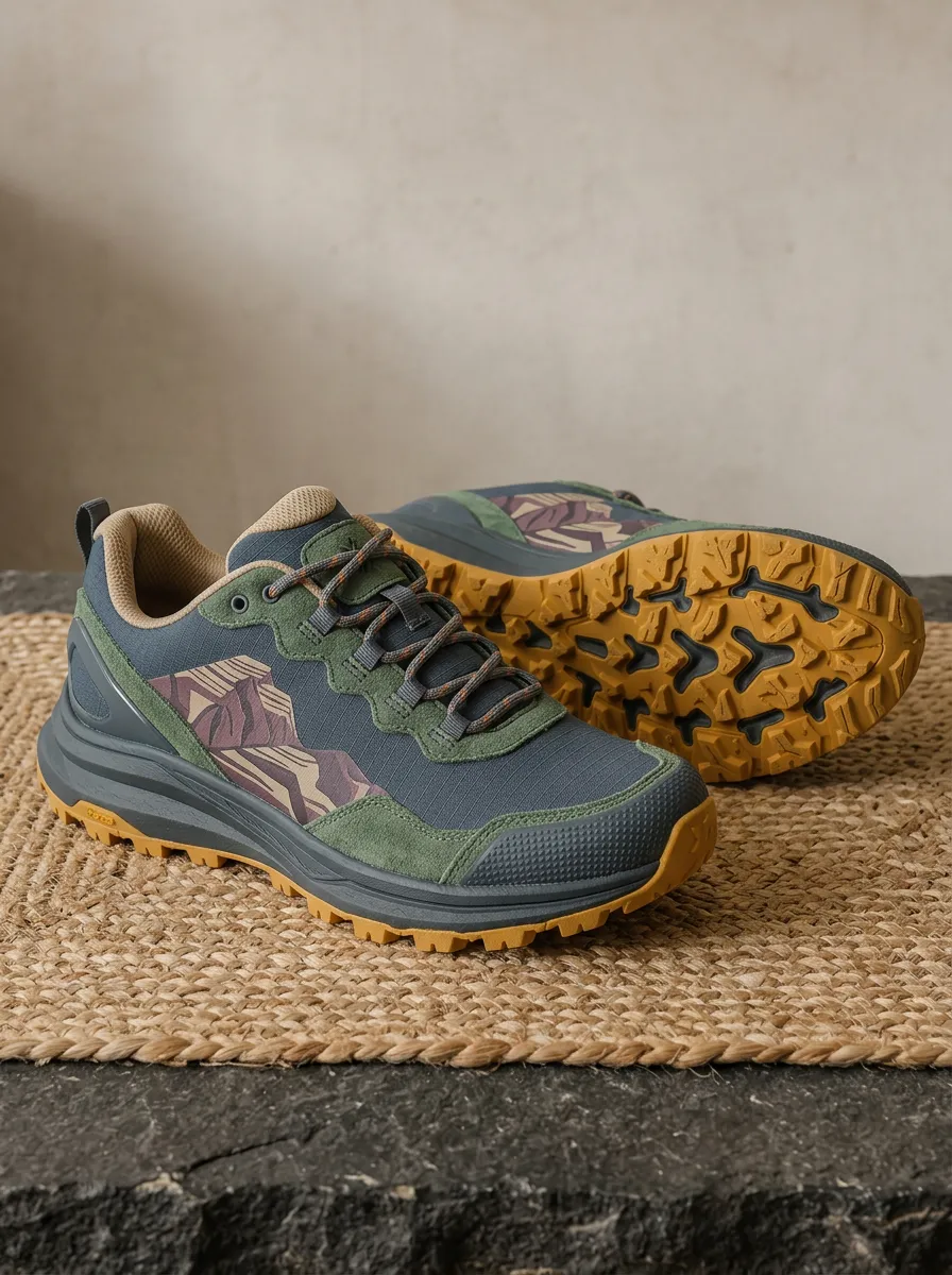 Women's Motion Hiking Lover Mountain Landscape Printed Sneakers