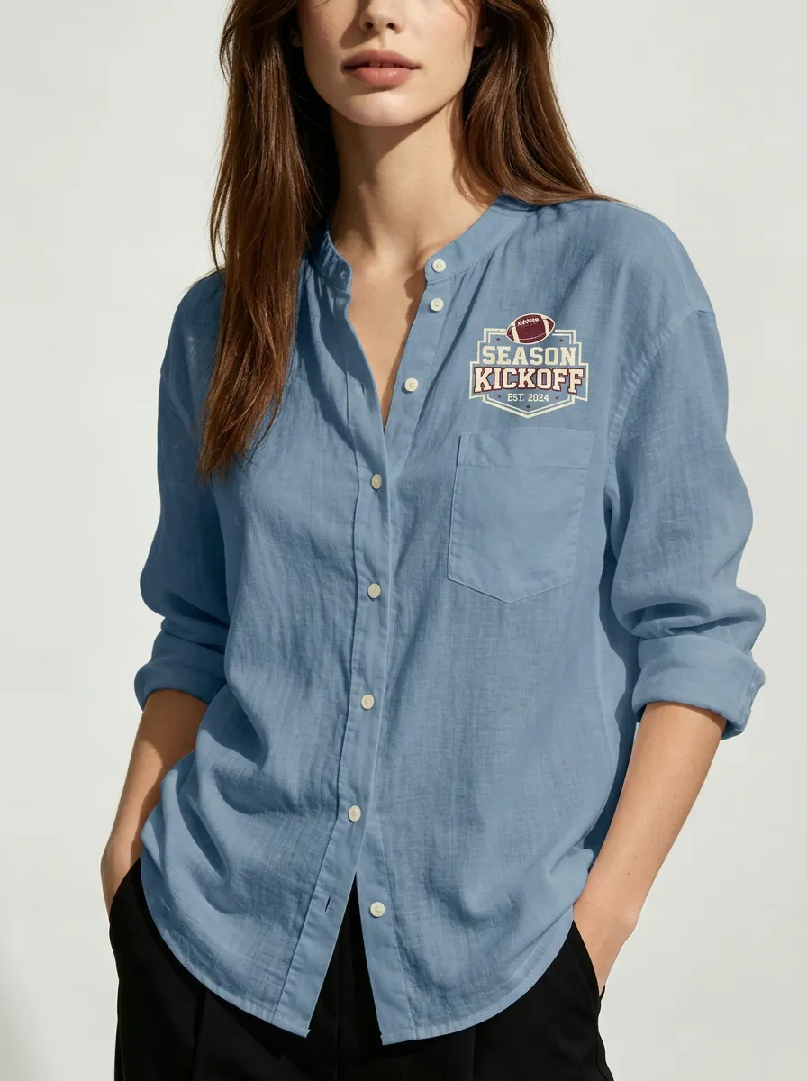 Football Graphic Casual Shirt
