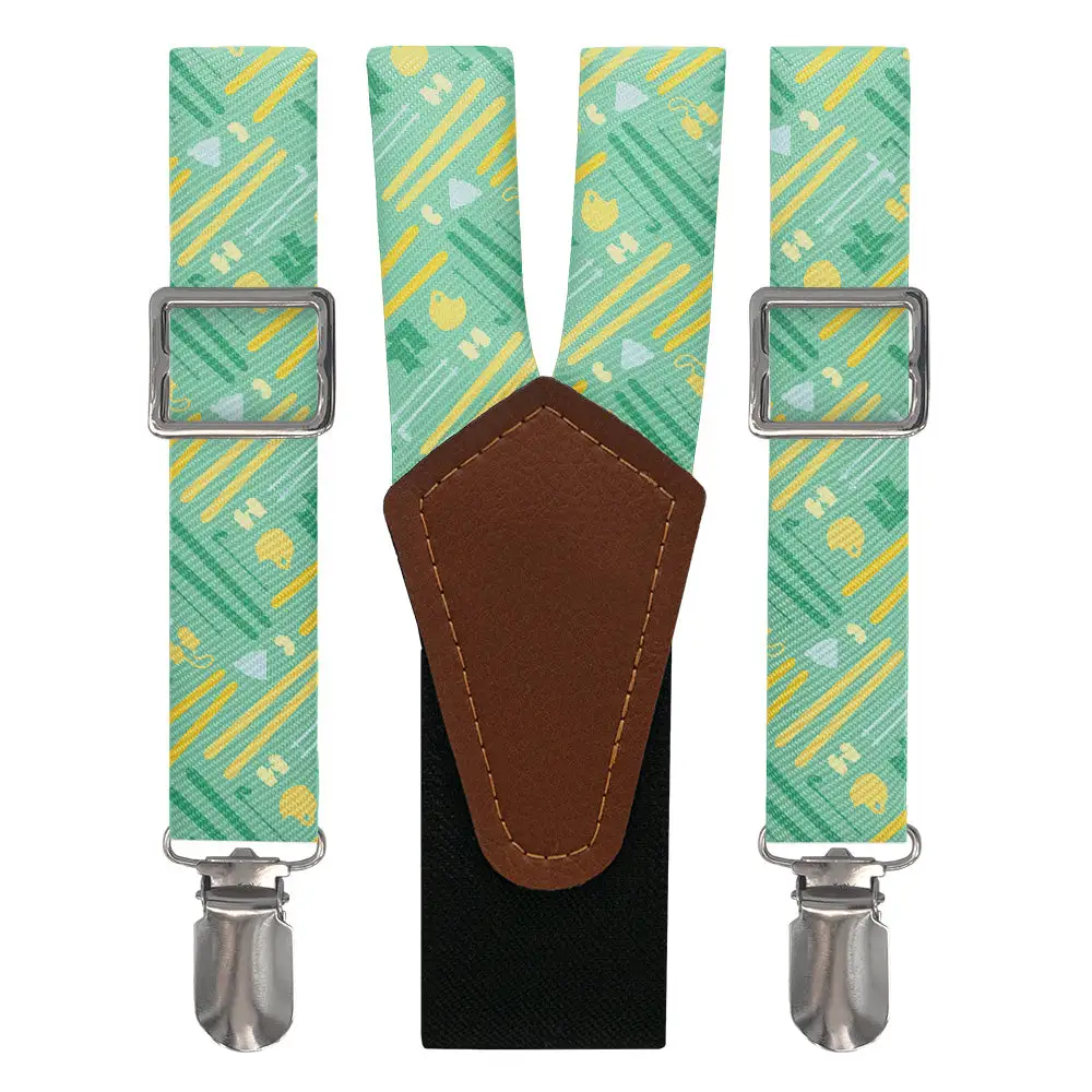 Fresh Pow Theme Suspenders