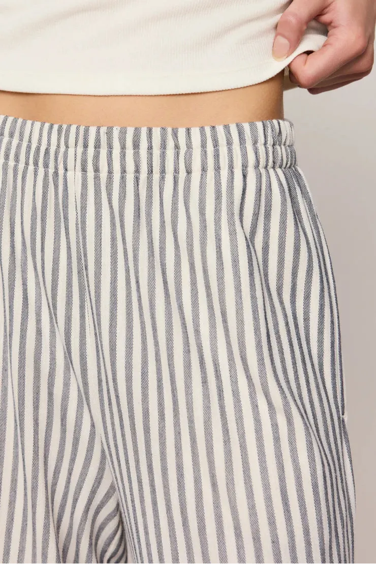 Striped Textured Pants