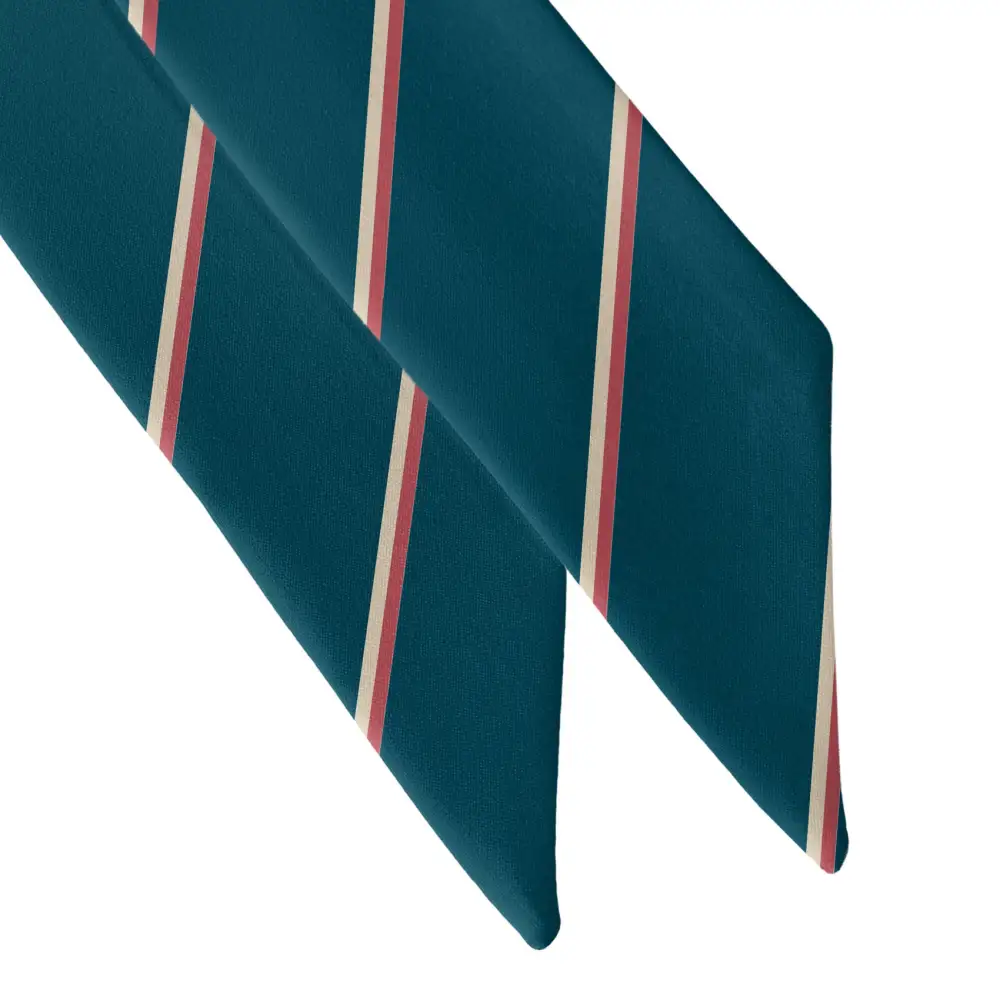 Club Stripe Pattern Hair Scarf