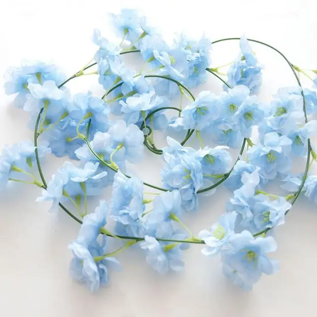 Minimal Artificial Flower Vine Garland