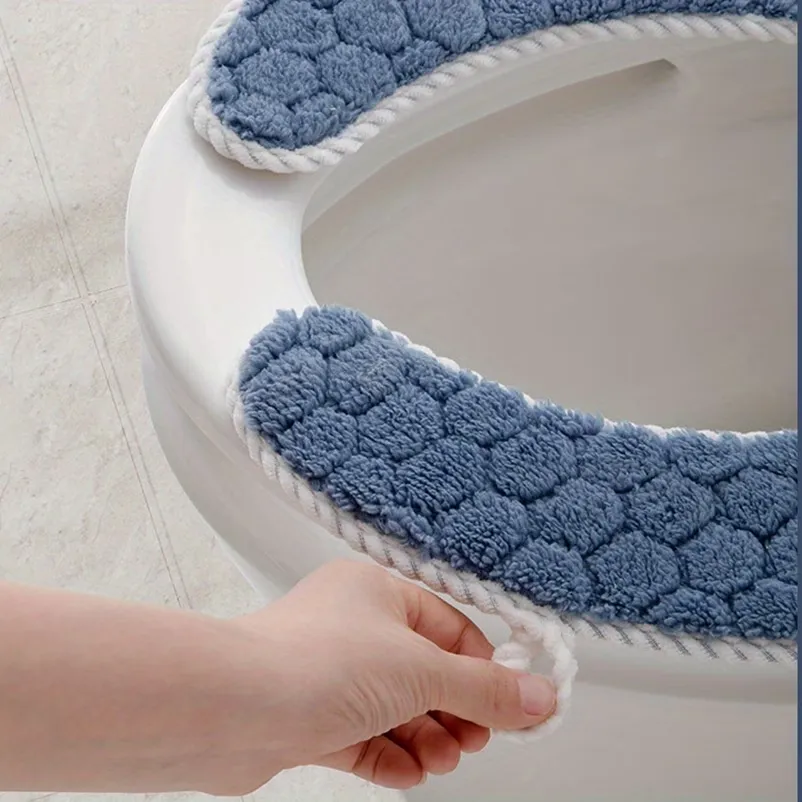 Plush Toilet Seat Cover