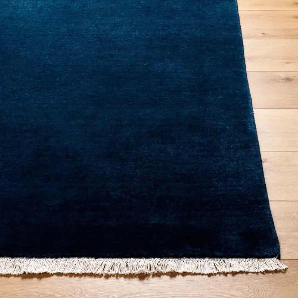 Hand-Loomed Wool Fringe Table Runner