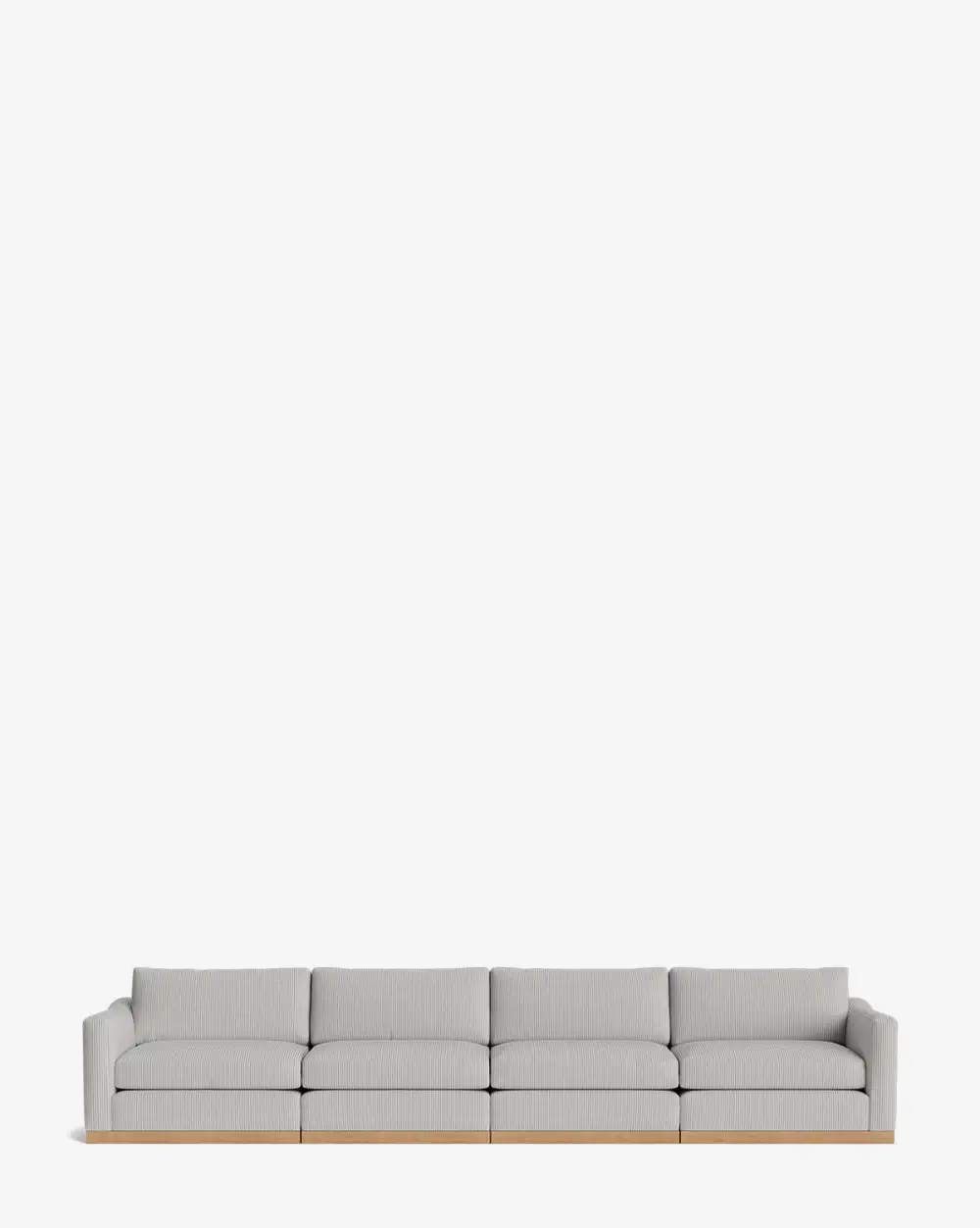 Modular Oak Sofa