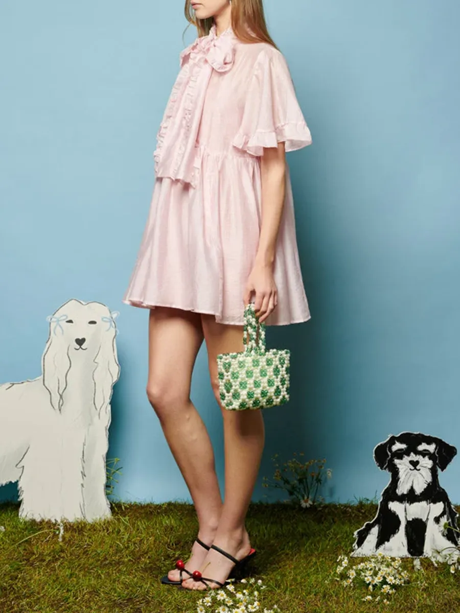 Bow Mini Dress