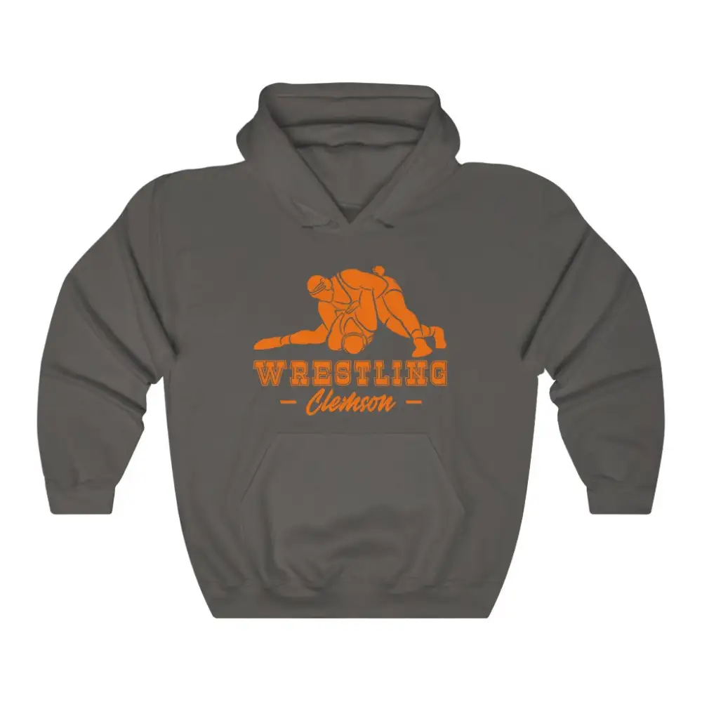 Relaxed Practice Day Wrestling Graphic Pullover Hoodie