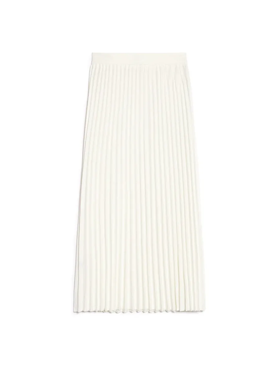 Pleated Midi Skirt