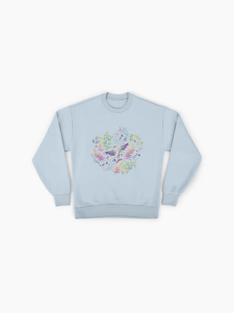 Mythical Winged Goddess Art Sweatshirt