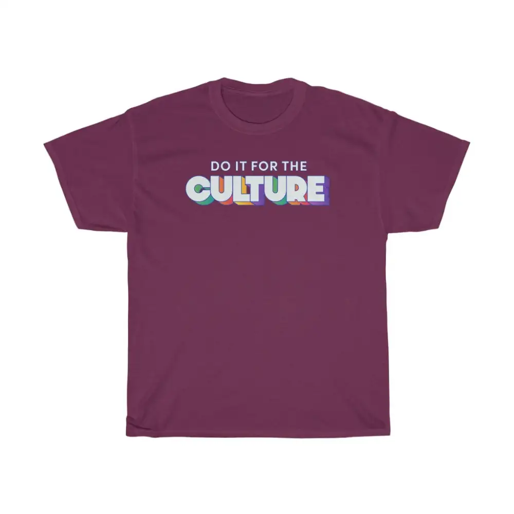 Culture Phrase Graphic Tee