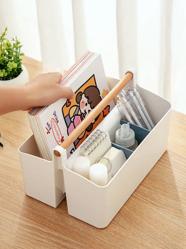 Storage Caddy With Adjustable Dividers
