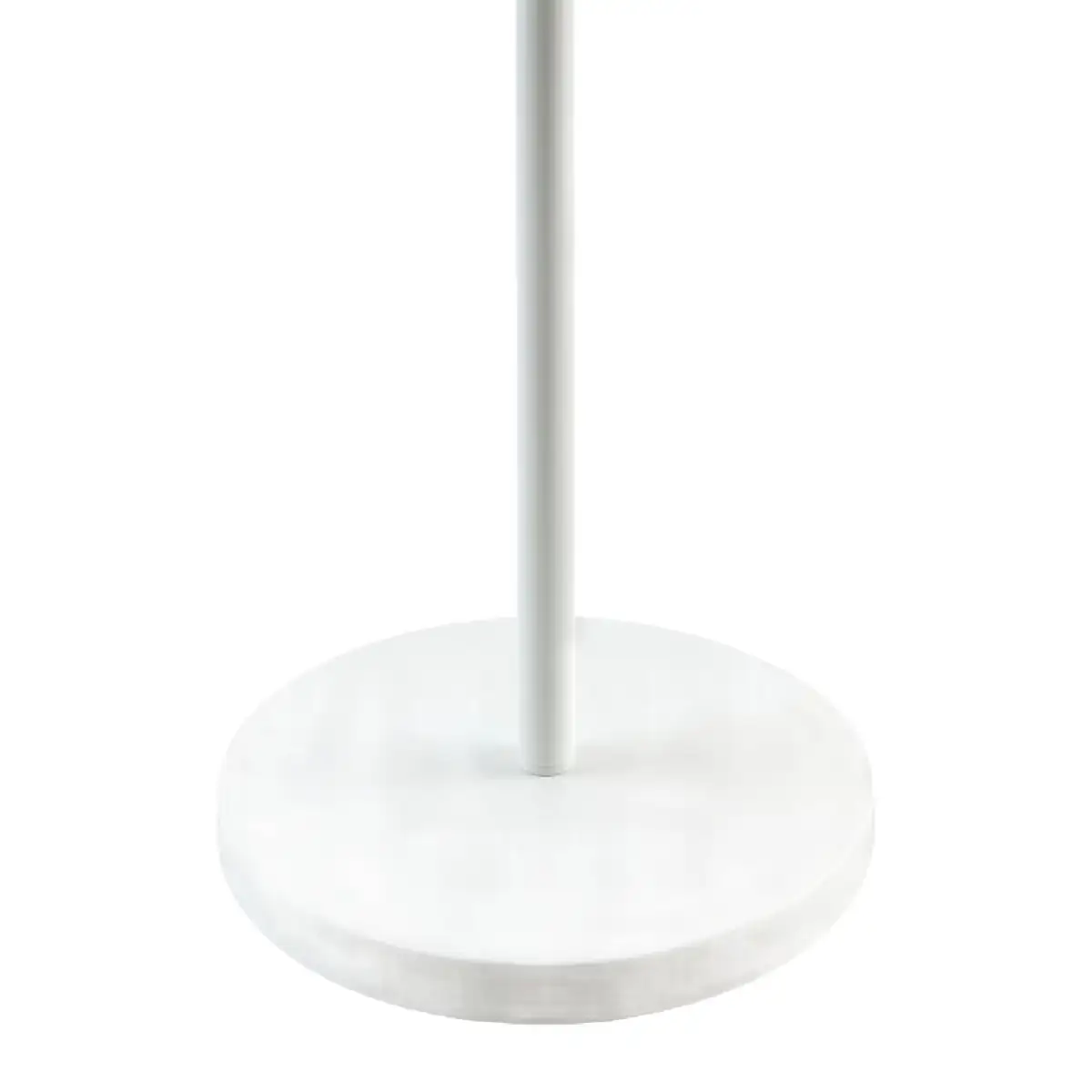 Sculptural Cotton-Shade Floor Lamp