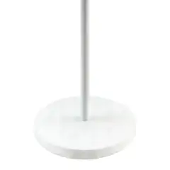 Sculptural Cotton-Shade Floor Lamp