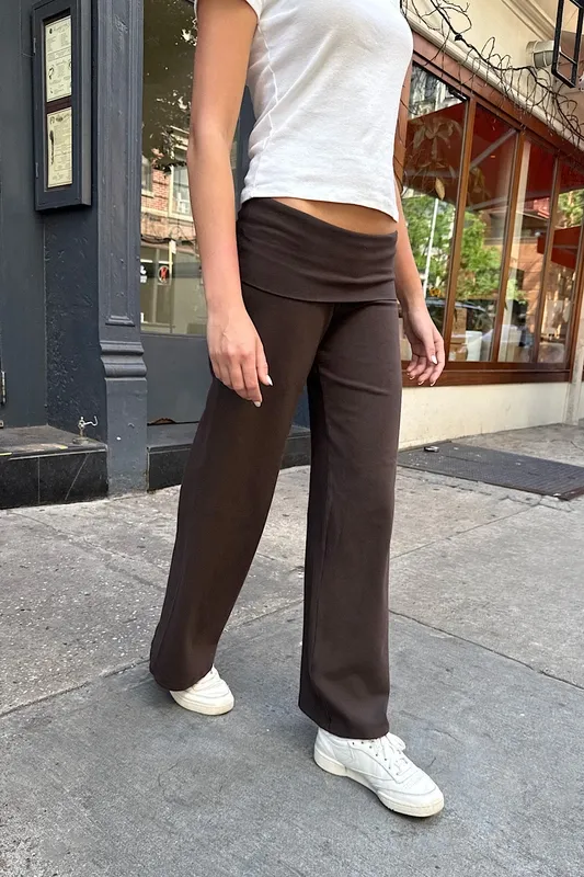 Dark Brown Pants