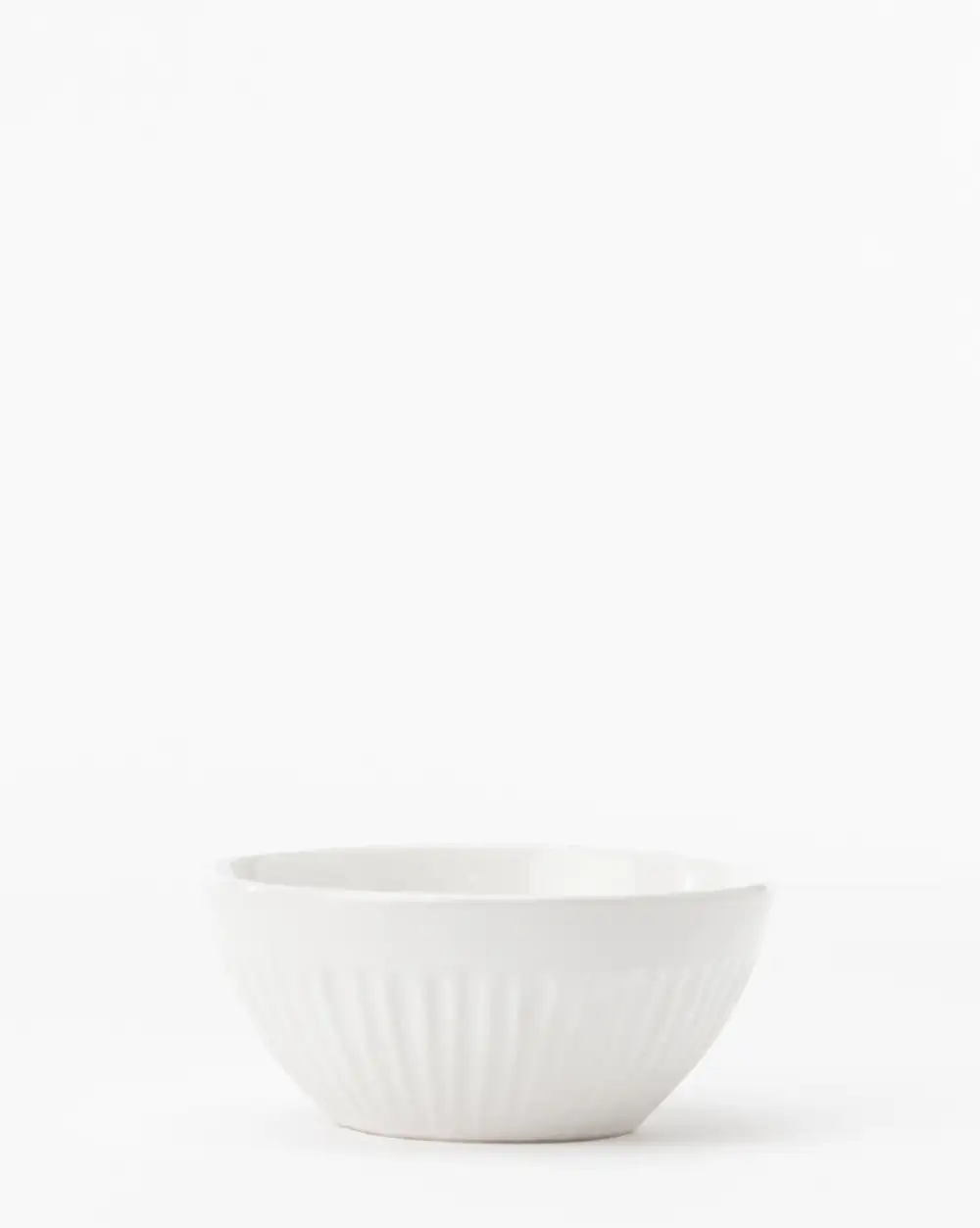 Fluted Ceramic Bowl