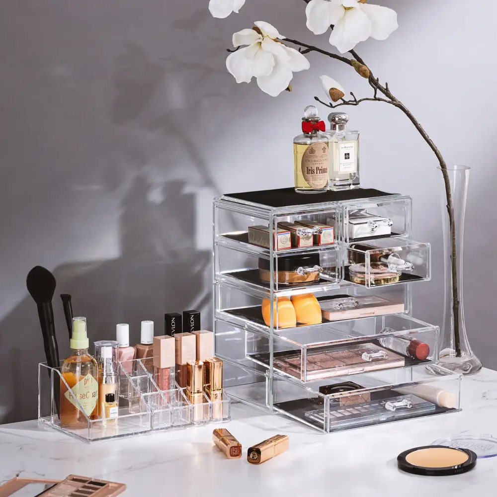 Transparent PC Makeup Organizer