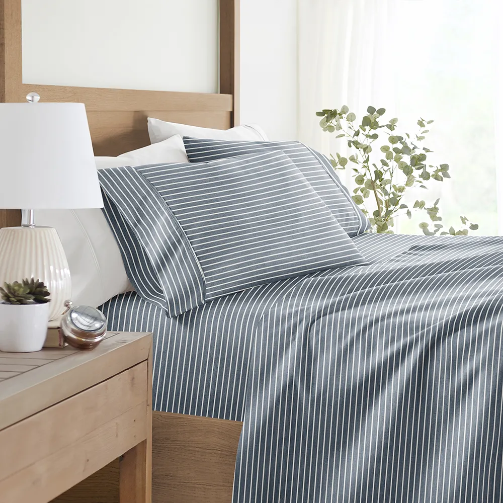 Distressed Awning Stripe Pattern Sheet Set