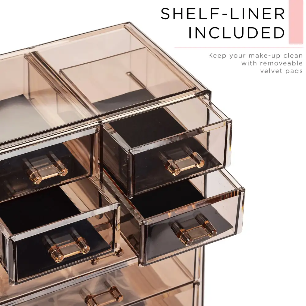 Transparent PC Makeup Organizer