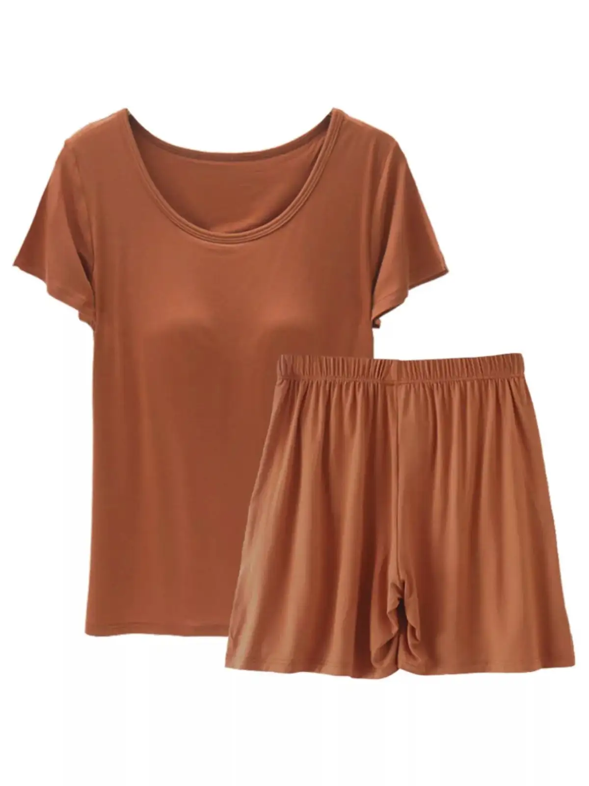 Relaxed Refined Pocketed Shirt and Shorts Matching Set