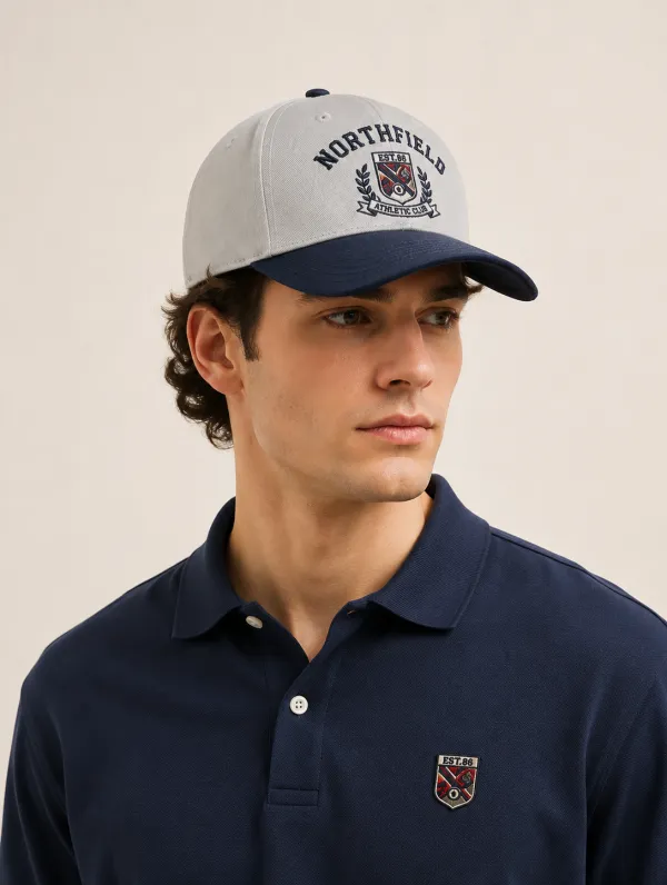 Unisex Northfield Athletic Club Crest Embroidered Baseball Cap
