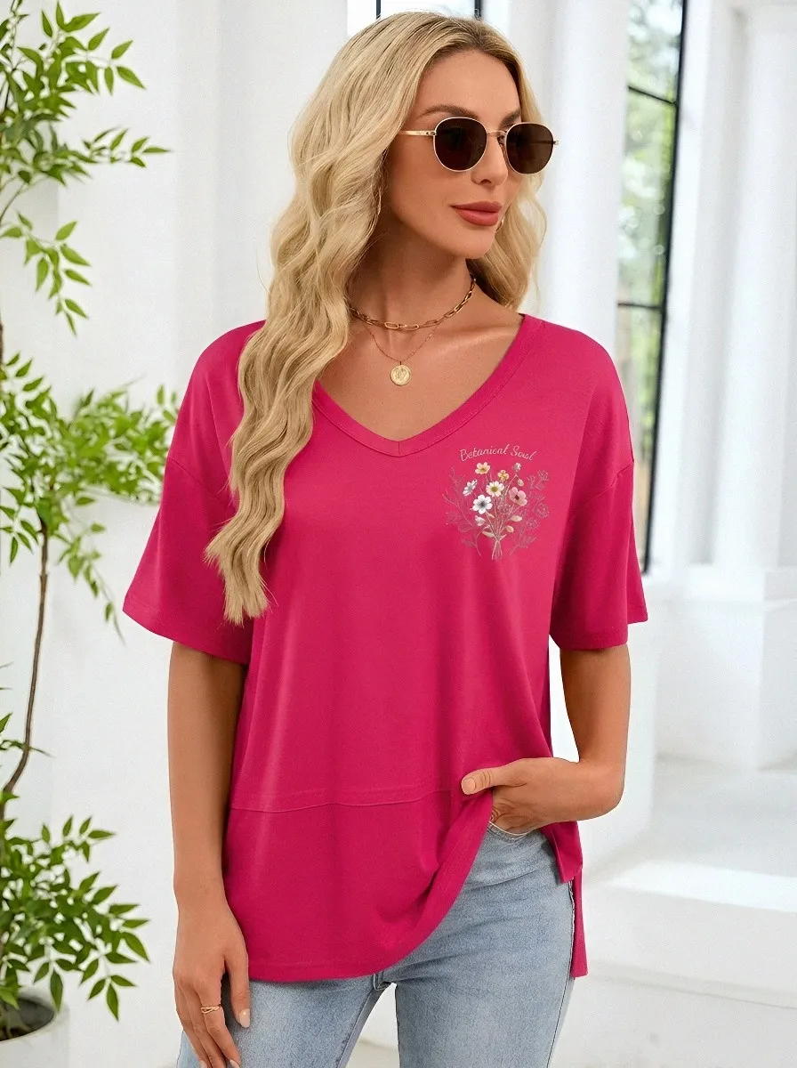 Botanical Soul Wildflower T-Shirt Classic