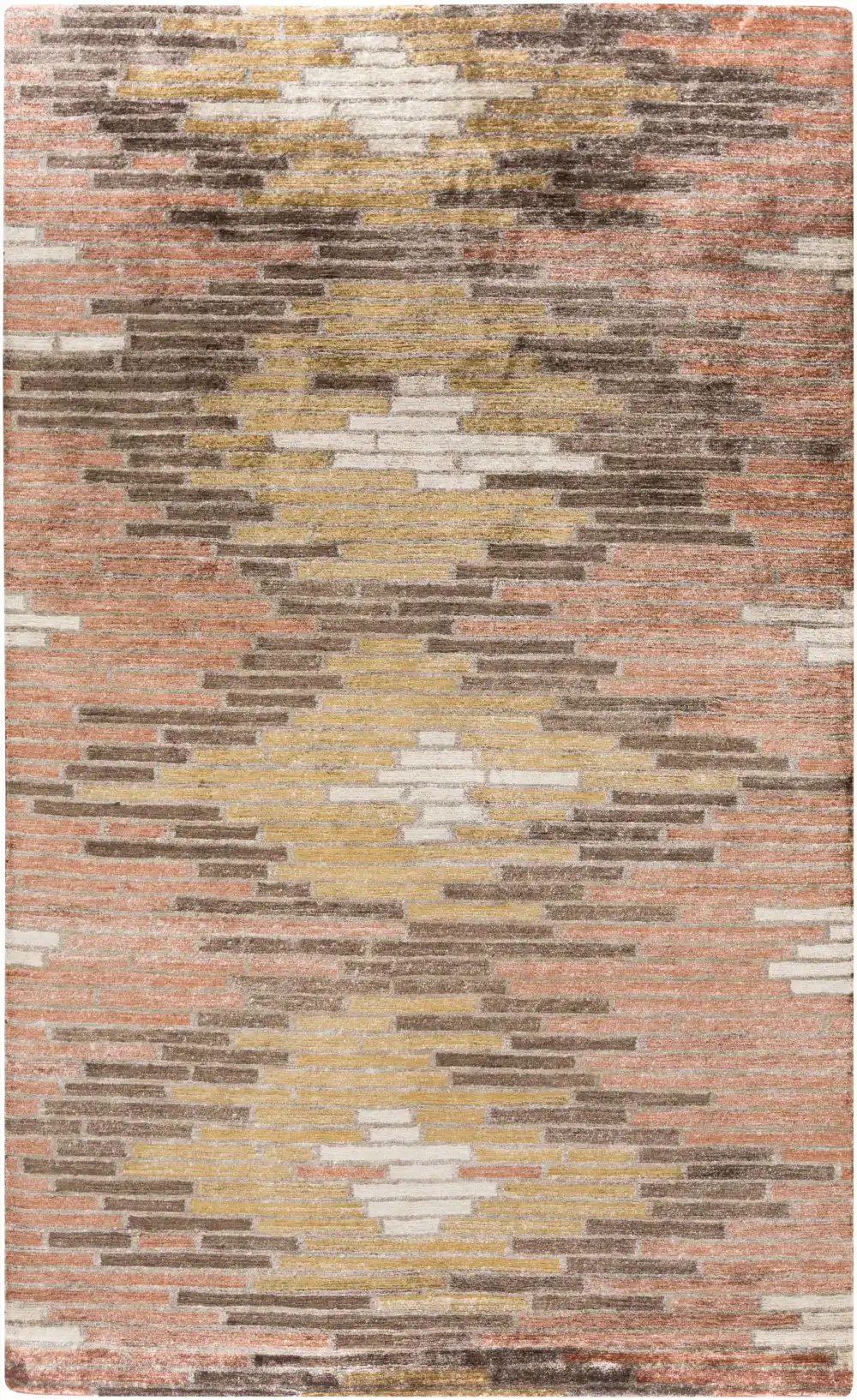 Decorative Contemporary Hand Knotted Area Rug