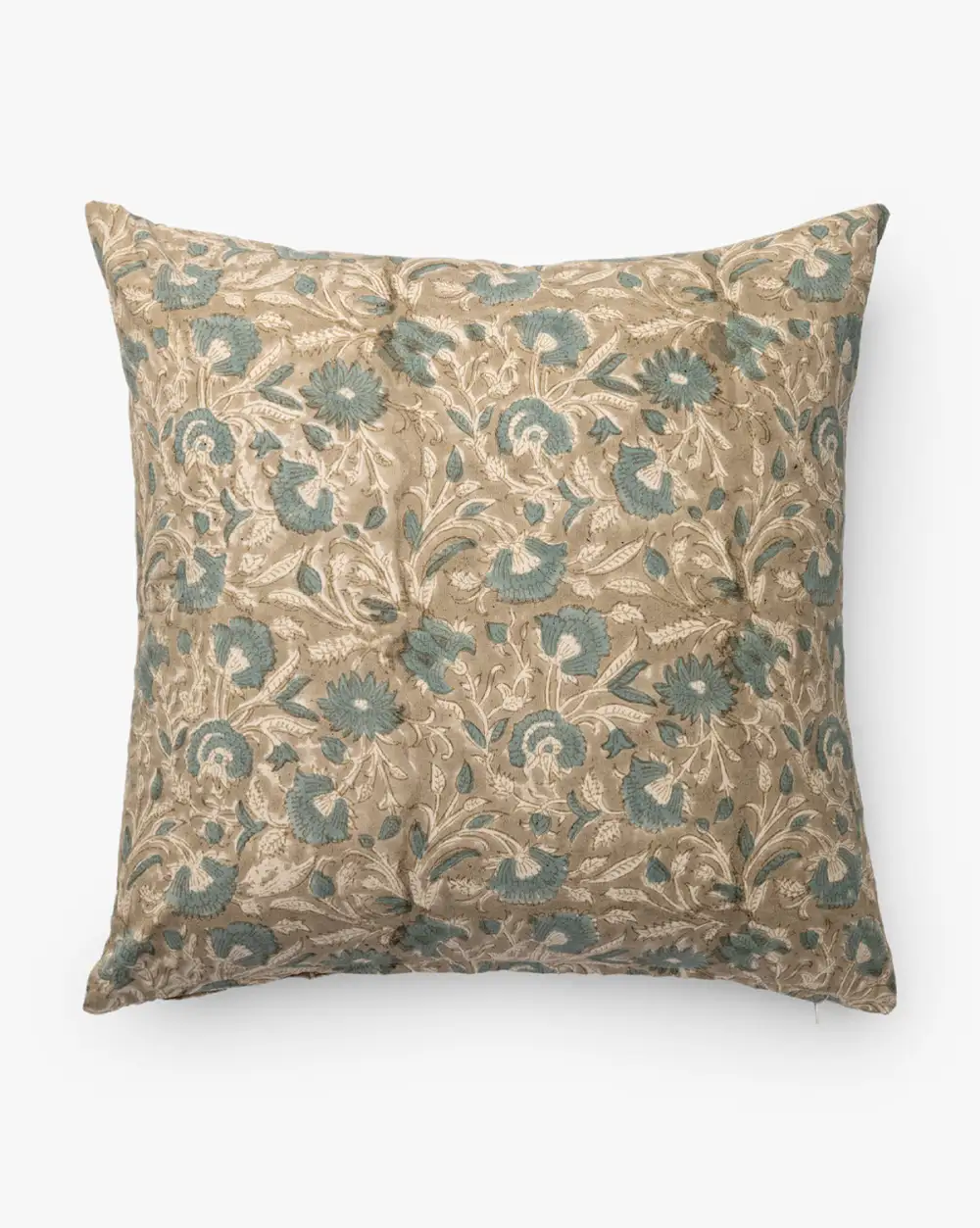 Block-Printed Pillow Cover