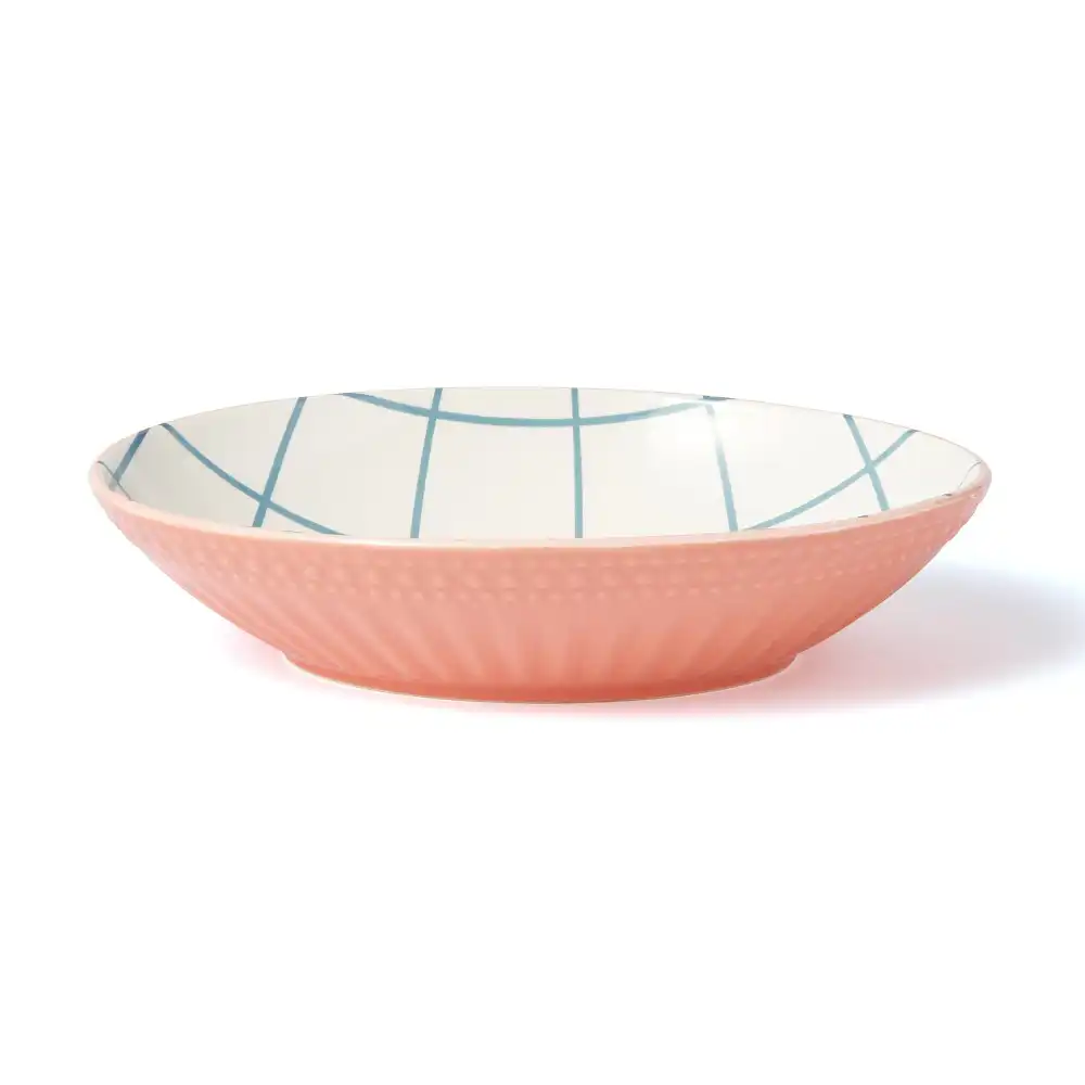 Oval Plate Glass Floral