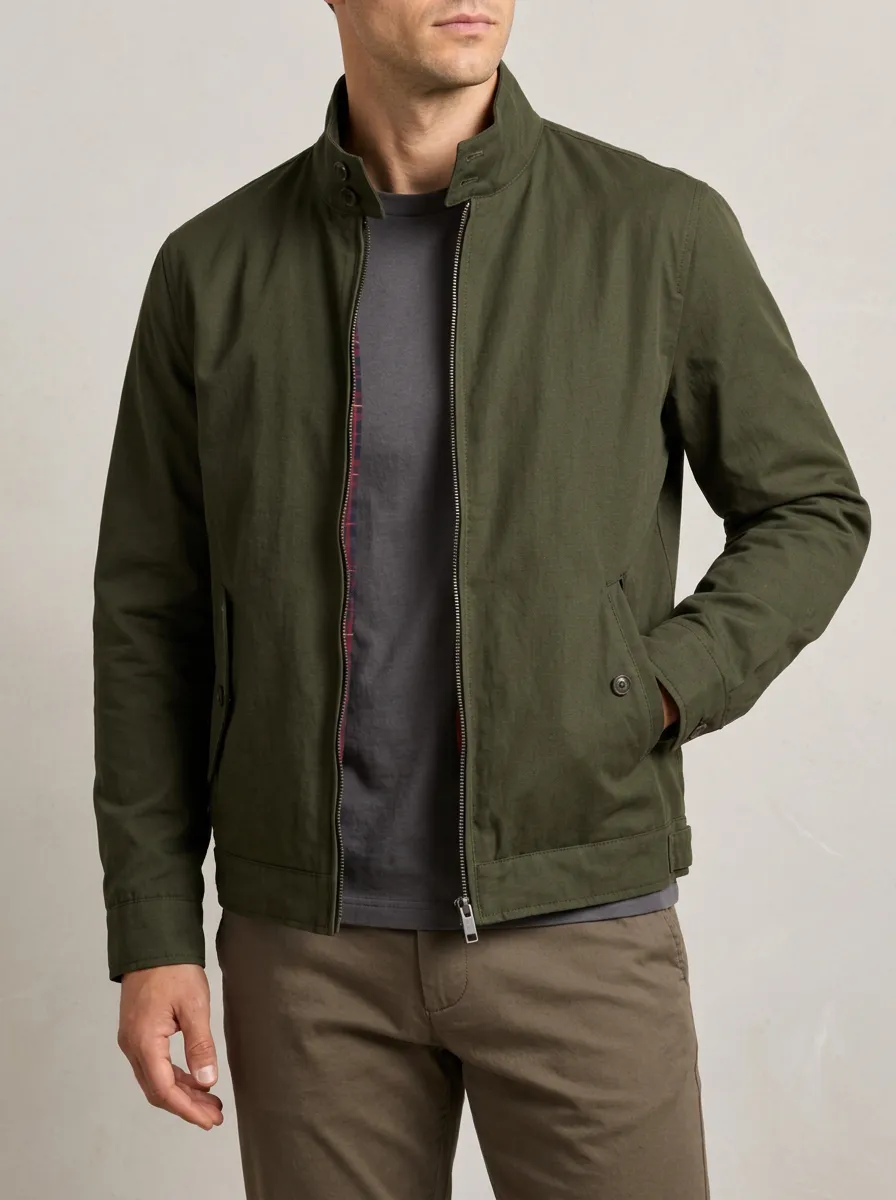 Zip Front Layering Jacket