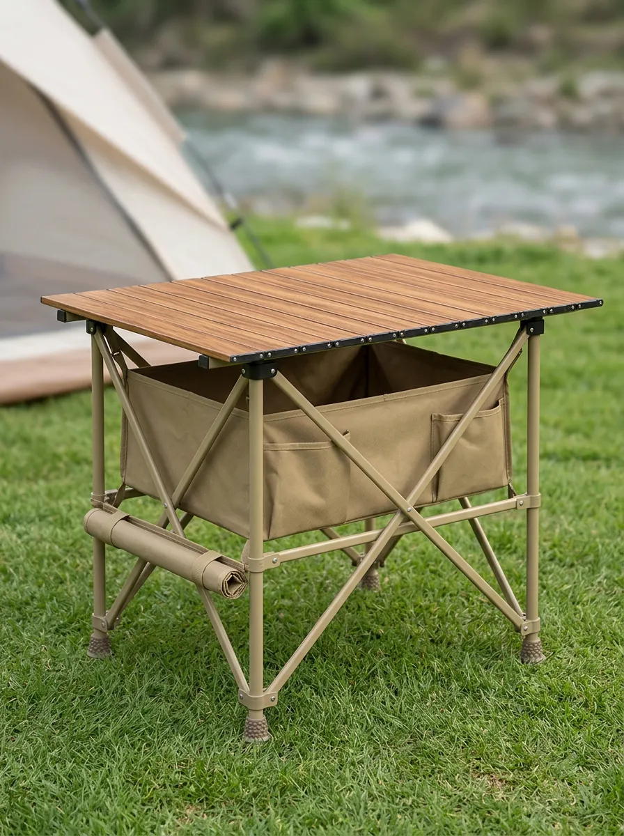 Foldable Camping Storage Table