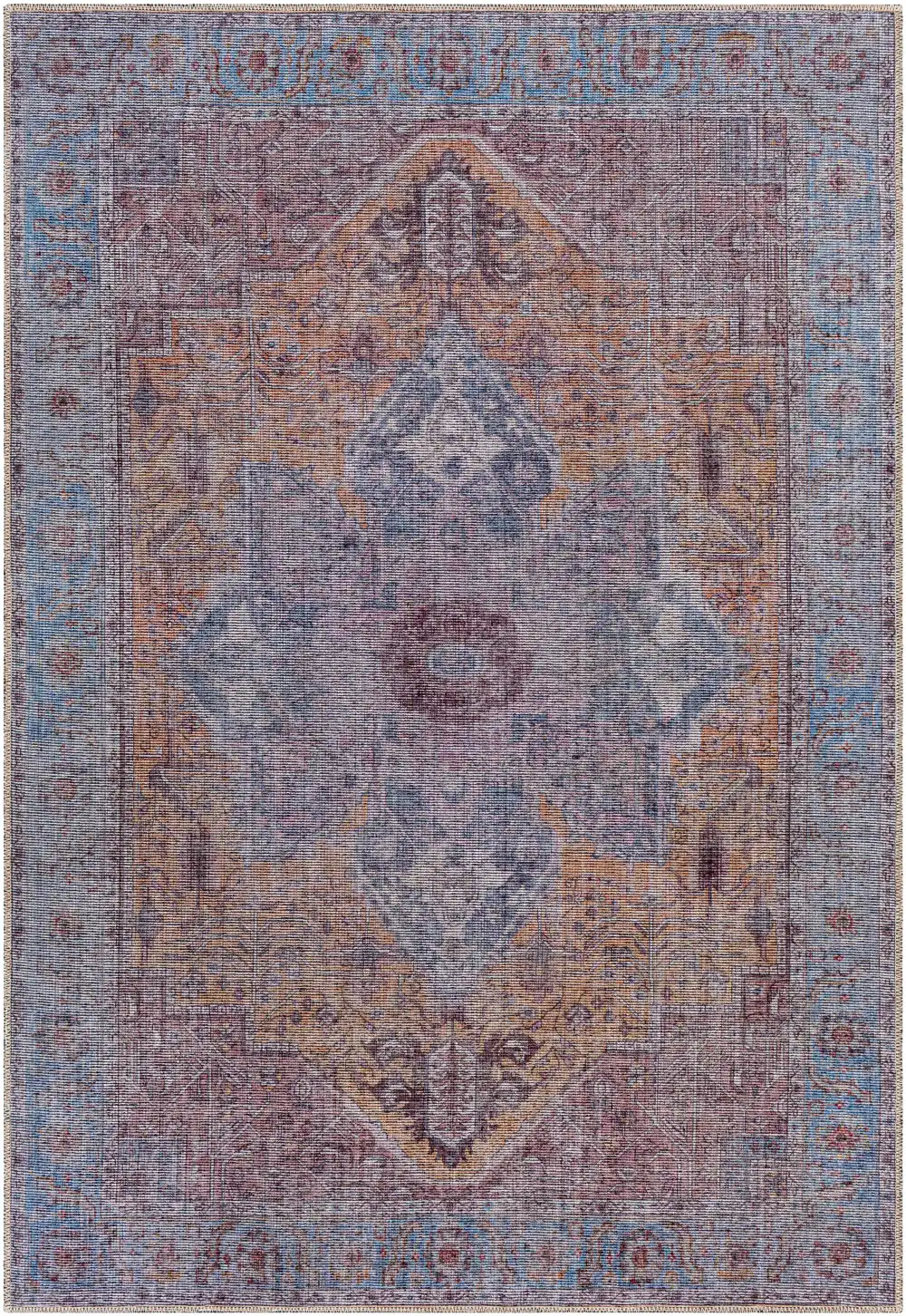 Classic Traditional Washable Cotton Area Rug