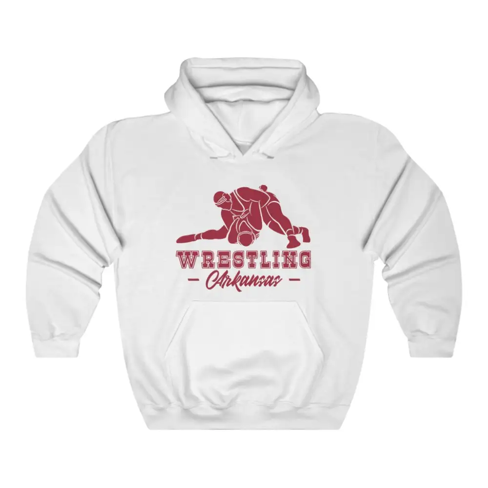 Everyday Sport Print Wrestling Graphic Pullover Hoodie