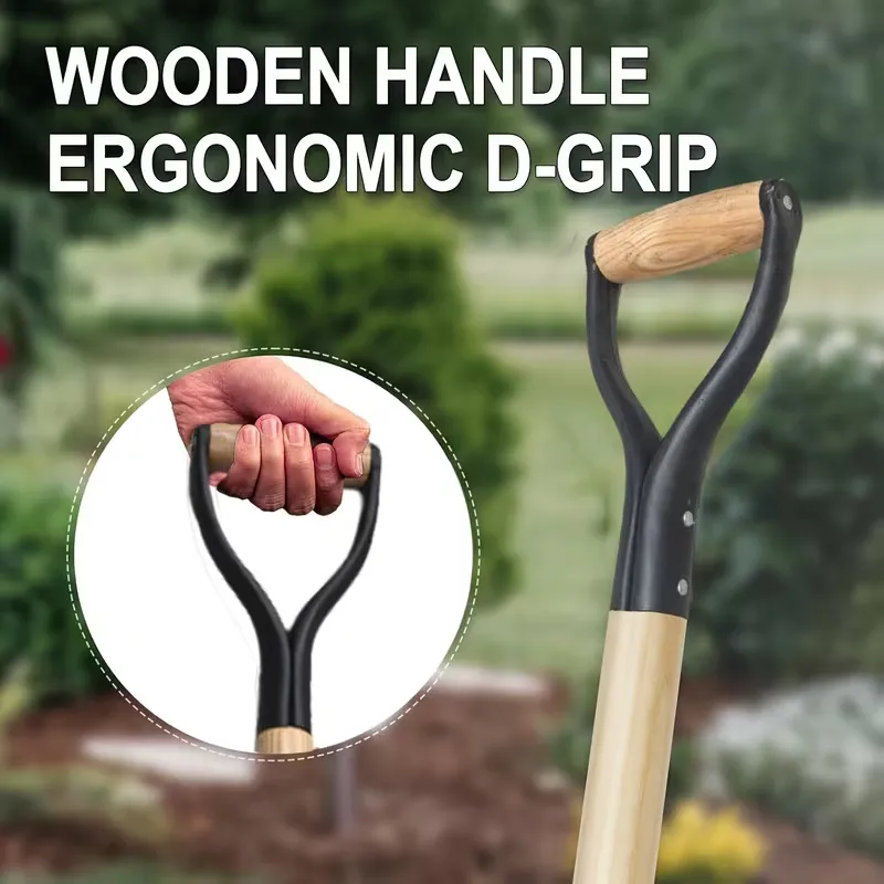 Heavy-Duty Garden Shovel