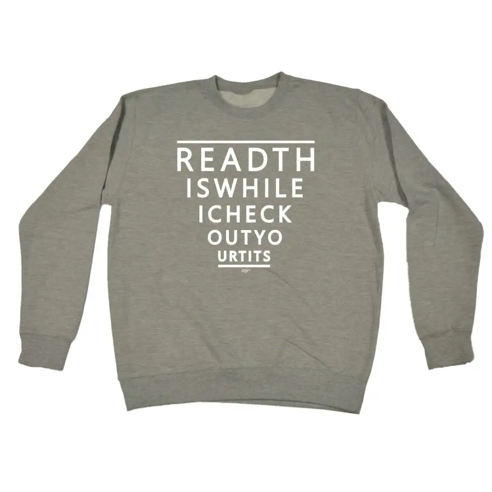 Checkout Humor Graphic Sweatshirt