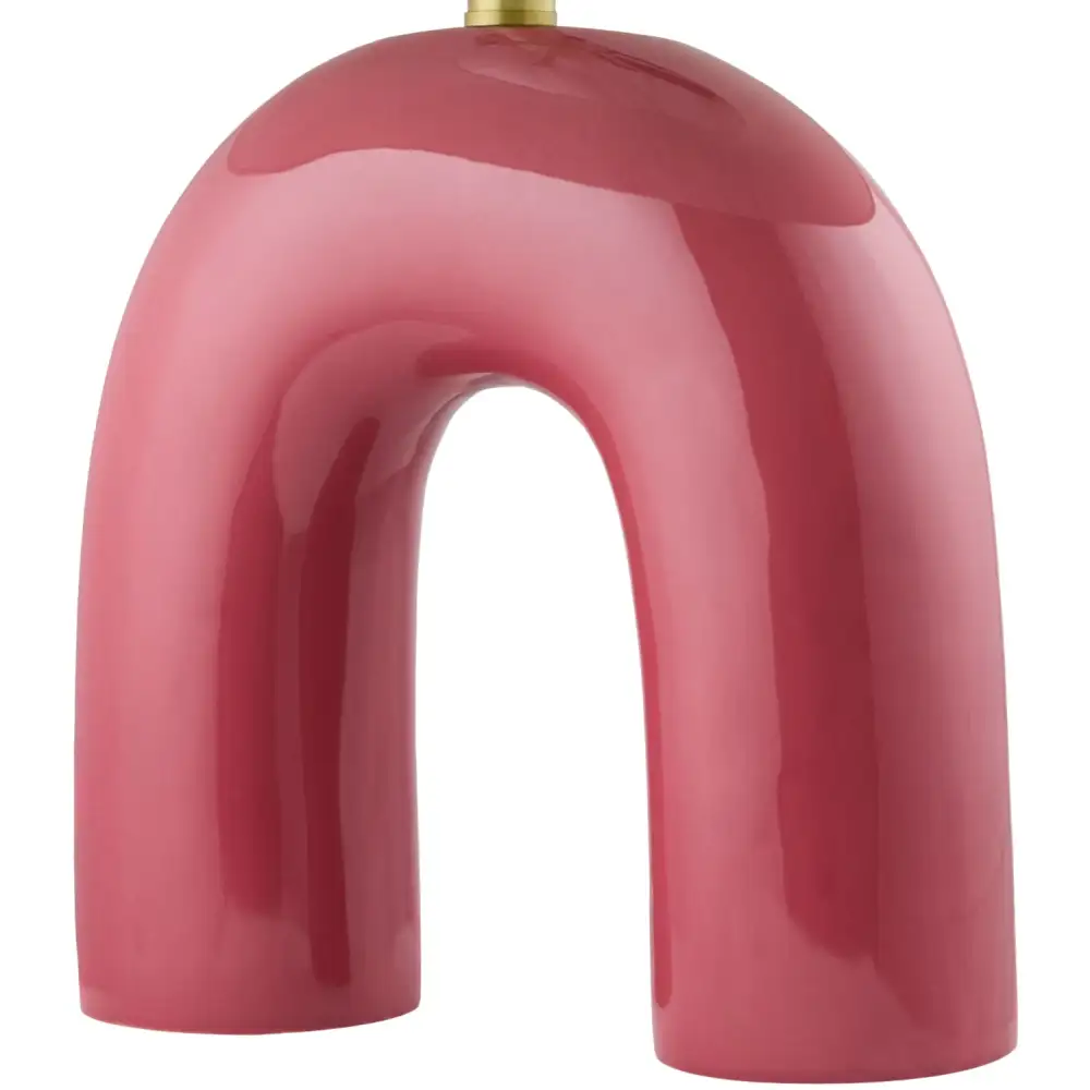 Arched Ceramic Table Lamp