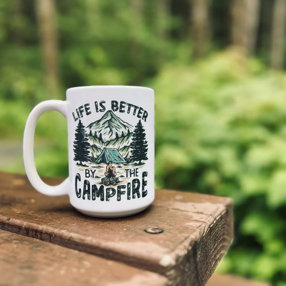 Campfire Life Ceramic Mug