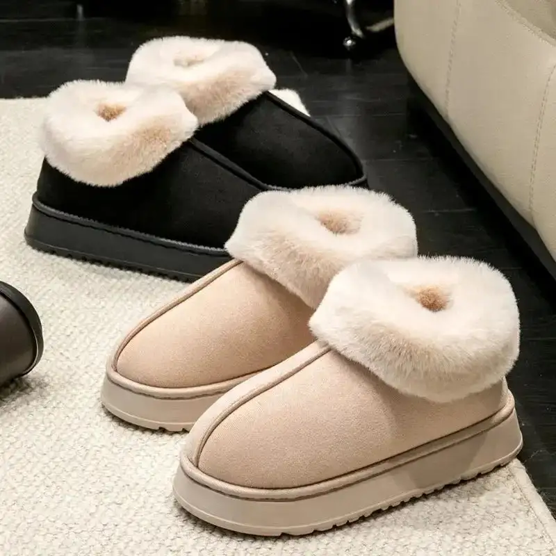 Cozy Platform Home Boots