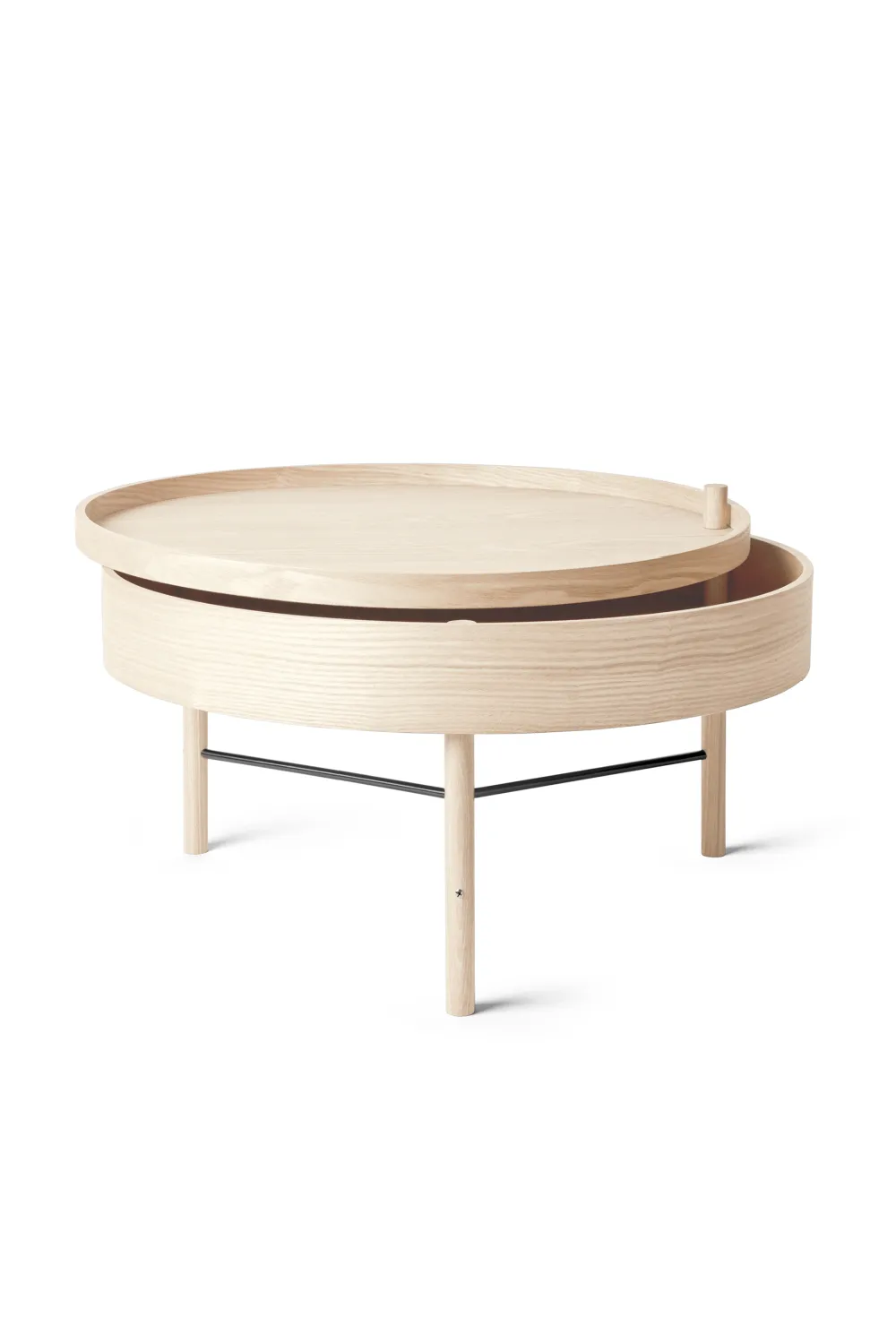 Round Wooden Turning Table