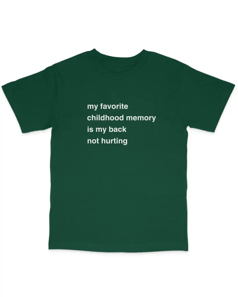 Memory Graphic Cotton Everyday Tee