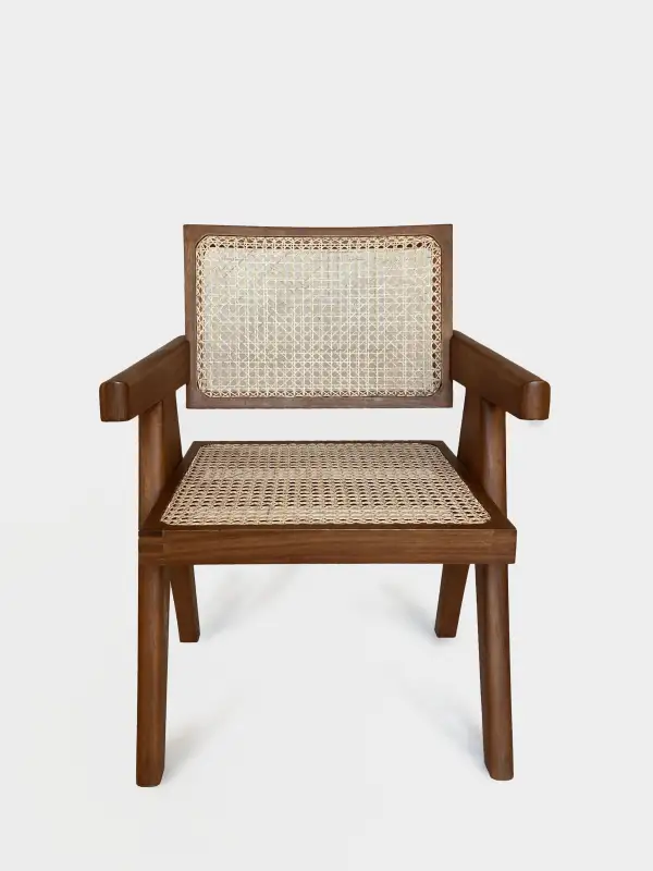 Teak Cane Dining Chair