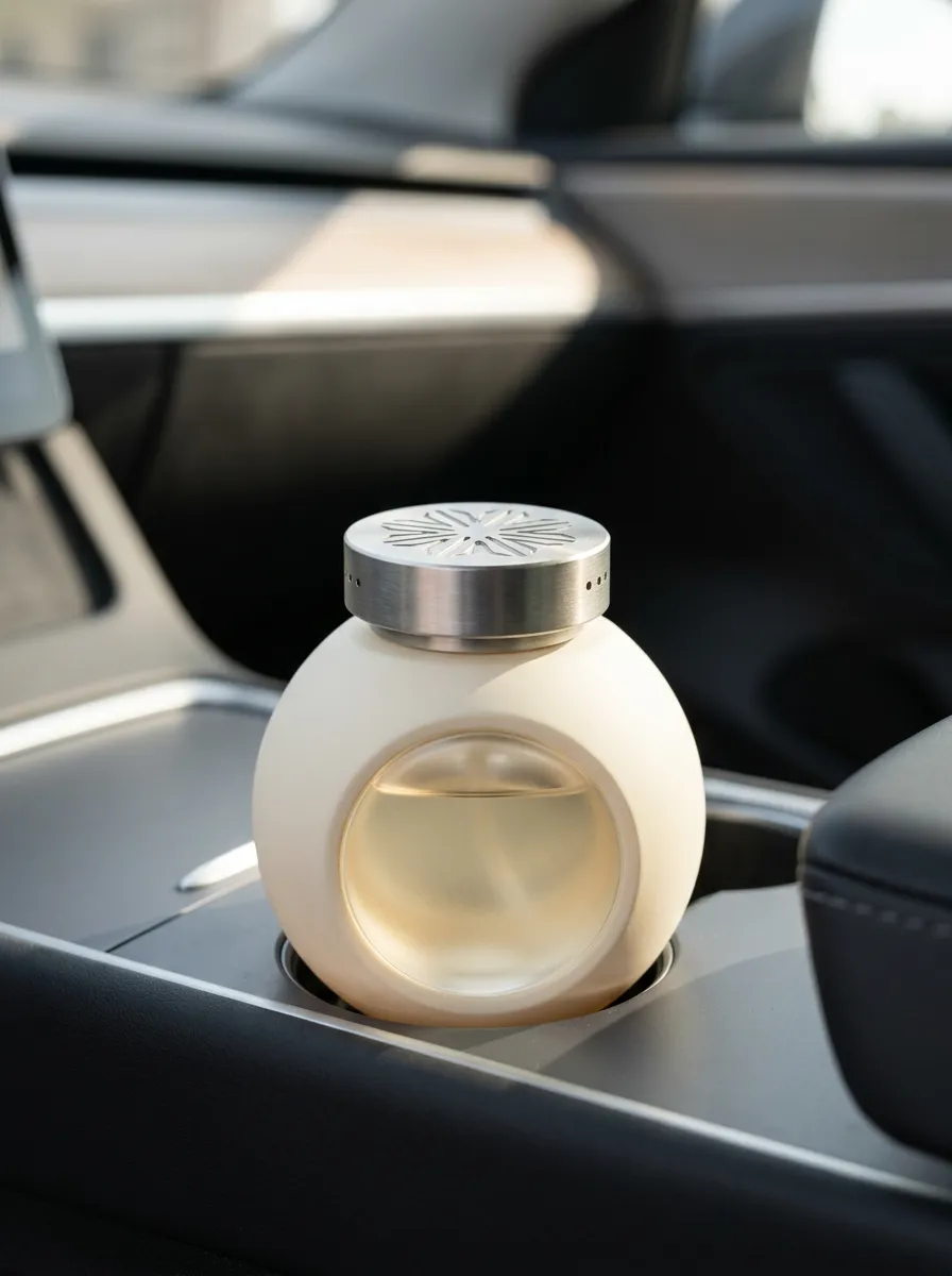 Minimal Metal Car Air Freshener