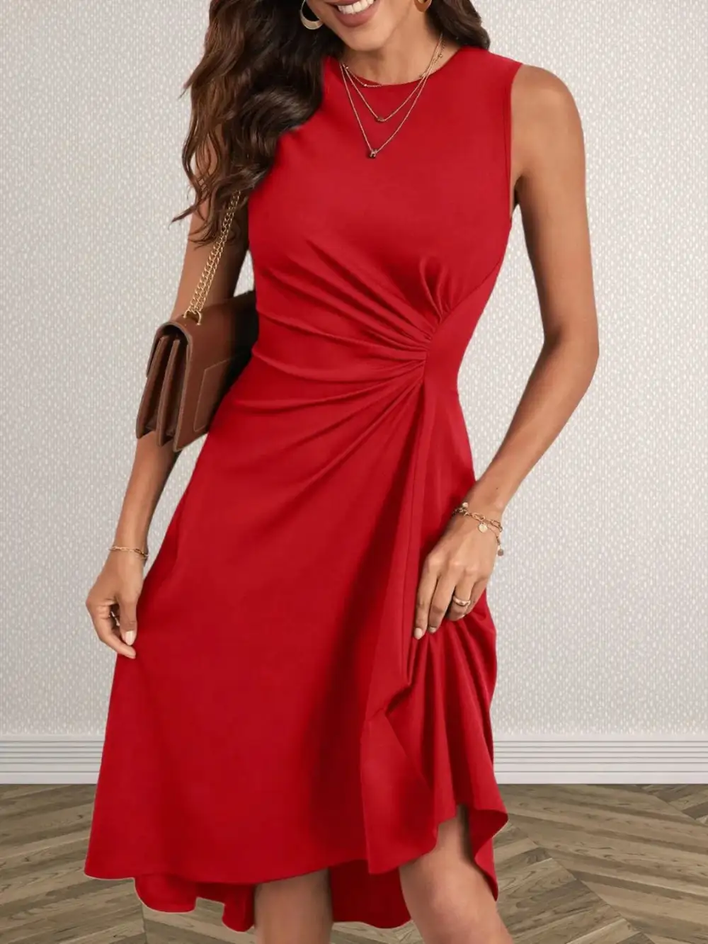 Effortless Sleeveless Casual Dress