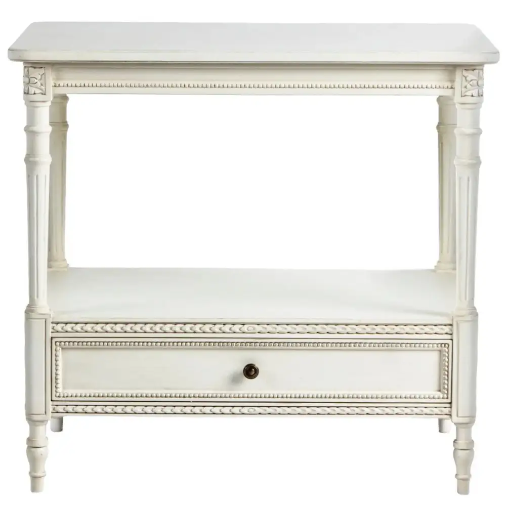 Classic Wood Side Table