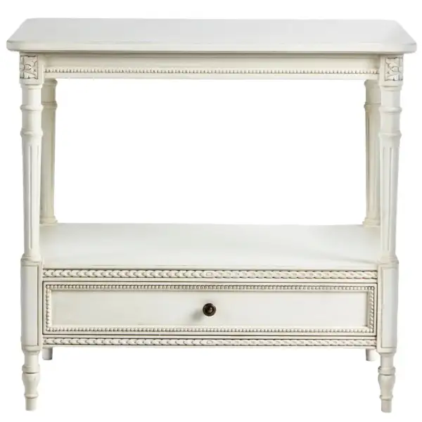 Classic Wood Side Table