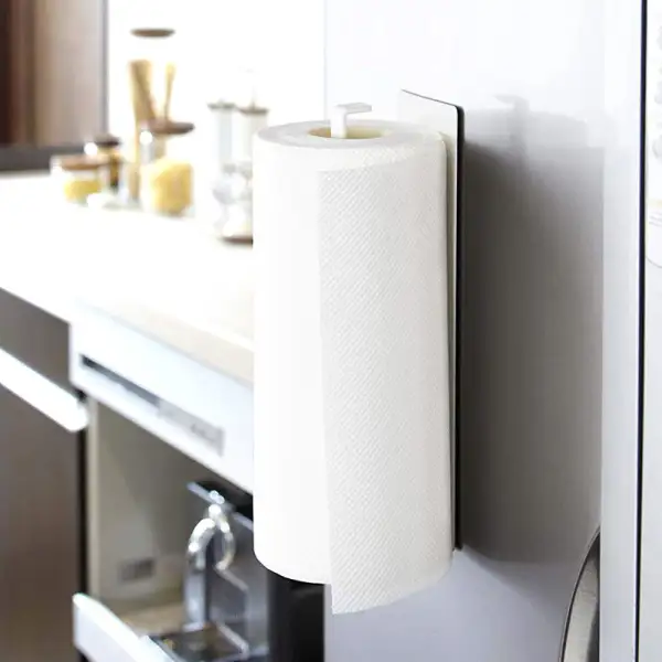 Single Magnetic Tissue Holder White