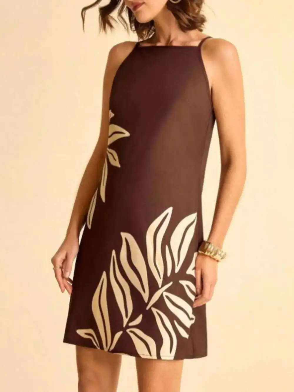 Tailored Sleeveless Mini Dress