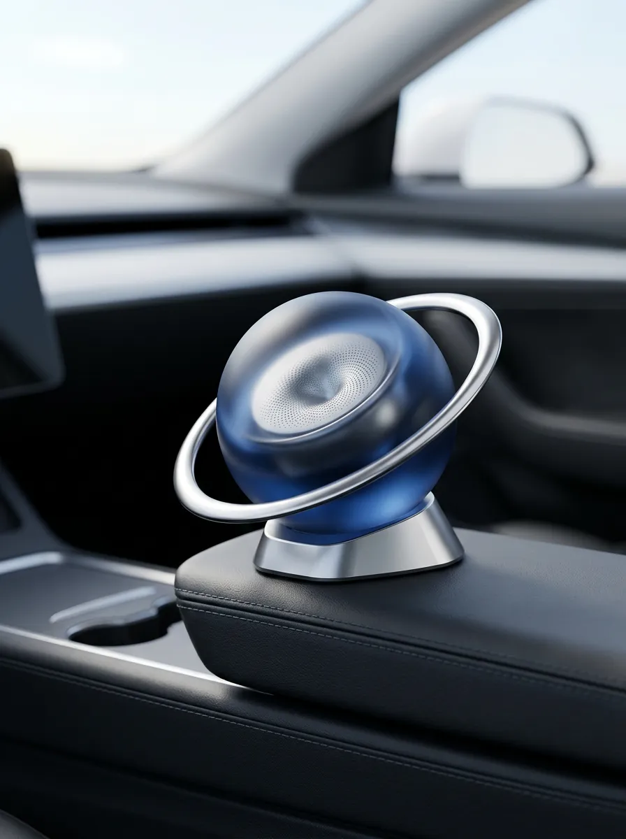 Metal Planet Car Air Freshener
