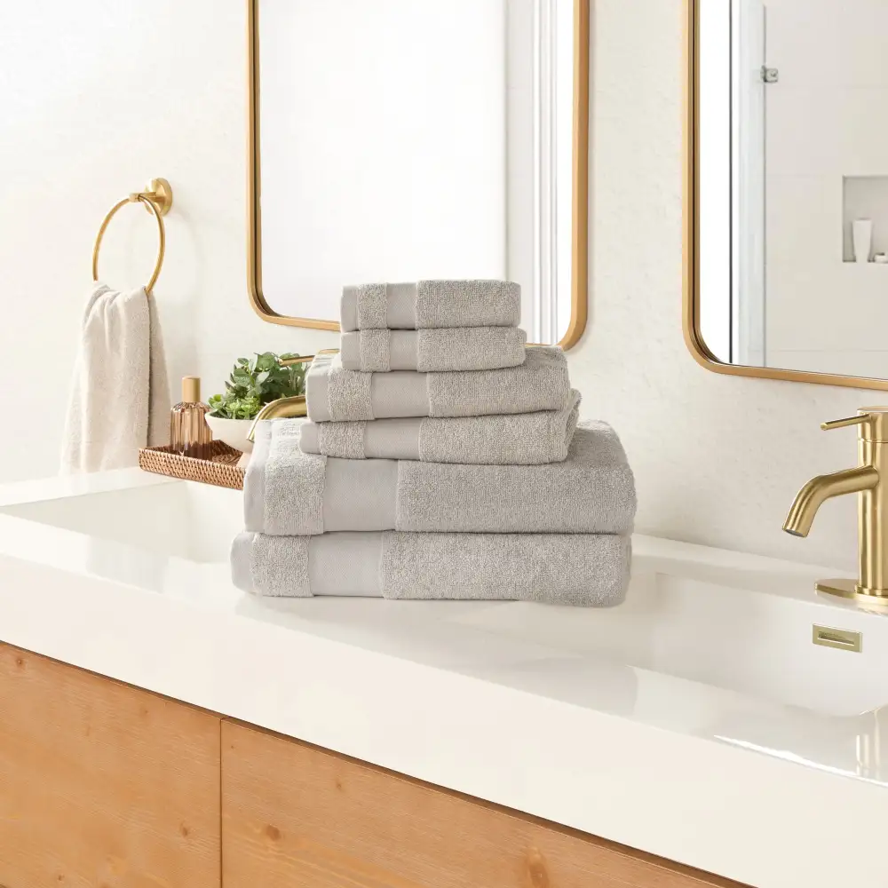 Ultra Soft % Cotton Bath Towel Set Complete