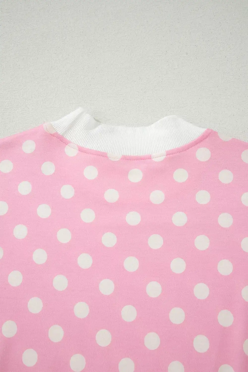 Refined Refined Polka-Dot Top and Shorts Matching Set