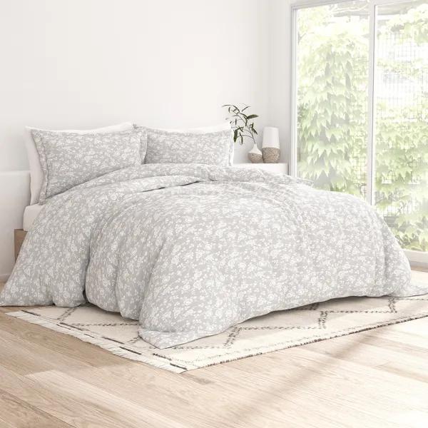 Rose Pattern Duvet Cover Set